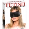 Fetish Deluxe Fantasy - široká, jemná maska ​​na oči (čierna)