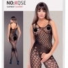 NO: XQSE - scaly fishnet dress - black (S-L)