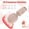 Sunfo Strawberry - dobíjací, vodotesný mini masážny vibrátor (ružový)