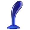 Lovetoy Flawless Clear PROSTATE PLUG 6.0 - análny kolík (modrý)