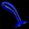 Lovetoy Flawless Clear PROSTATE PLUG 6.0 - análny kolík (modrý)