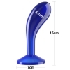 Lovetoy Flawless Clear PROSTATE PLUG 6.0 - análny kolík (modrý)