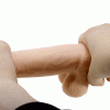 Pretty Love Sliding Skin – realistické ohybné dildo s prísavkou (19,4 cm)