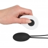 Lust Love Ball - nabíjacie vibračné vajíčko na diaľkové ovládanie (čierne)