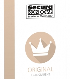 Secura Original - priehľadné kondómy (24 ks)