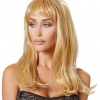 Cottelli – Dlhá blond parochňa s ofinou, 45 cm (univerzálna veľkosť)