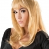 Cottelli – Dlhá blond parochňa s ofinou, 45 cm (univerzálna veľkosť)