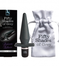 Fifty Shades og Grey Delicious Fullness - vibračný análny kolík