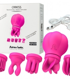 Caress - sada vibrátora na klitoris(pink)