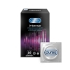 Durex Intense - vrúbkované a bodkované kondómy (16 ks)