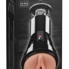 PDX Elite Cock Compressor - vibračná umelá vagína (čierna)