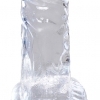 King Cock Realistic Dildo With Balls - Clear 4