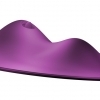 VibePad 2 - cordless, radio, licking pillow vibrator (purple) 