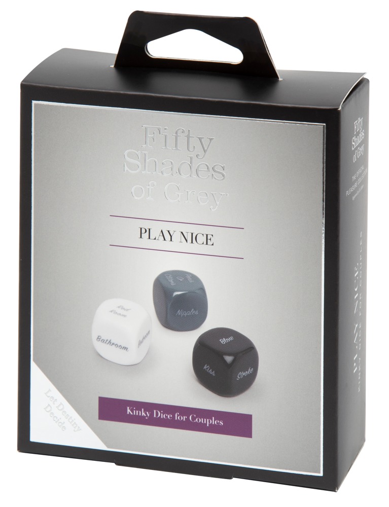 E-shop Fifty Shades Play Nice - Sex Dice Set (3pcs)