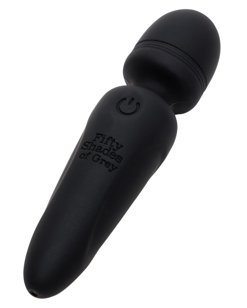 E-shop Fifty Shades of Gray - Sensation Wand mini massage vibrator (black)