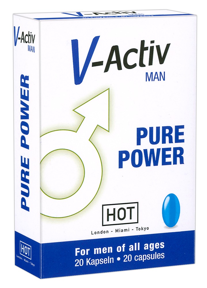 E-shop V-Active – výživový doplnok pre mužov v kapsulách (20ks)