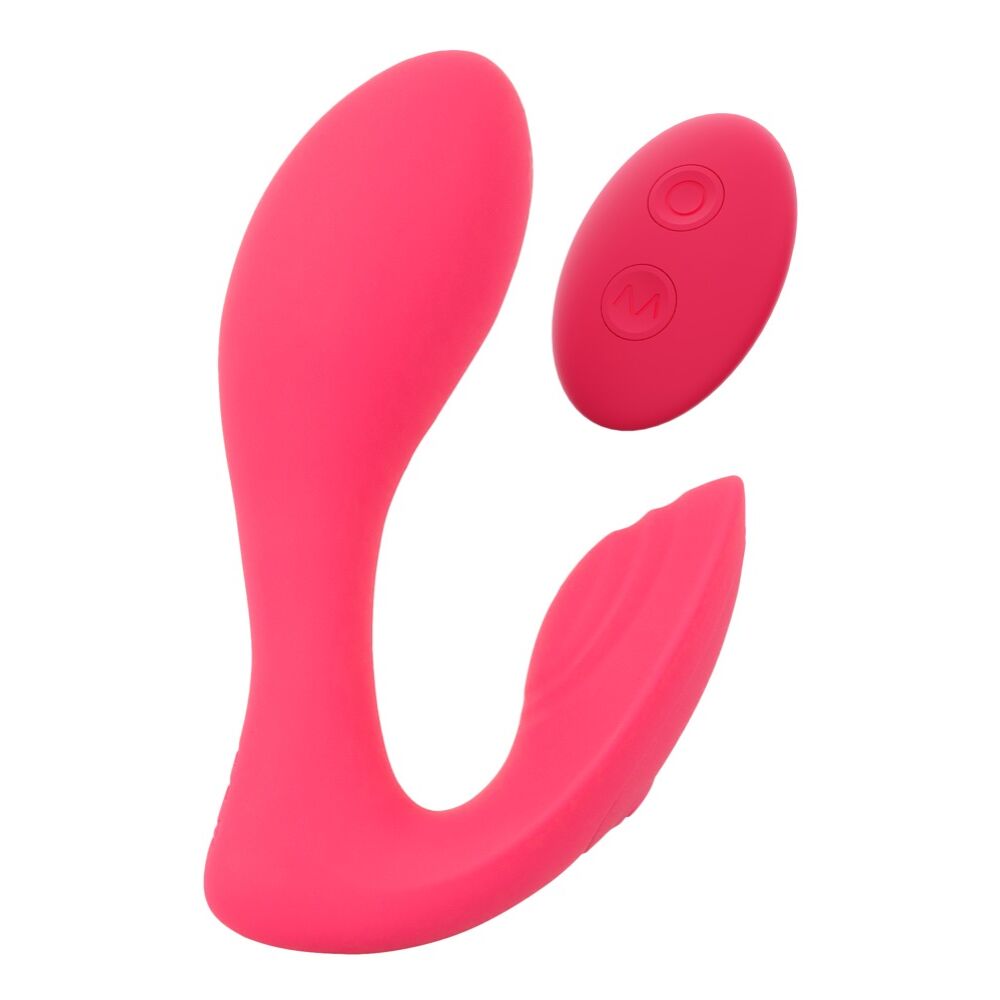 E-shop SMILE Panties - rechargeable, radio 2in1 vibrator (pink)