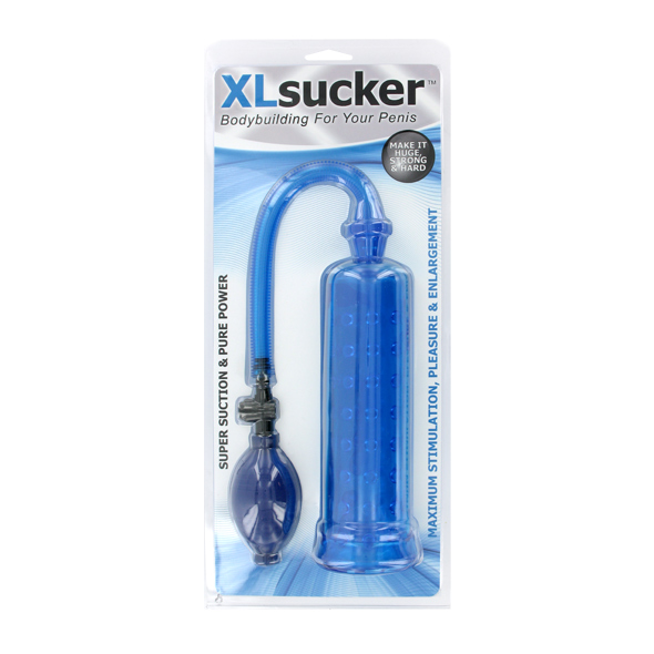 E-shop XLSUCKER - pumpa na penis (modrá)