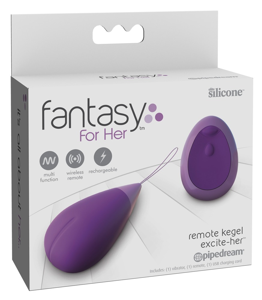 E-shop Pipedream Fantasy for Her Remote Kegel Excite-her Purple