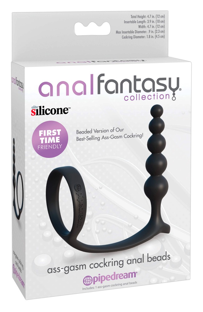 E-shop Anal Fantasy Ass-Gasm Cockring Anal Beads