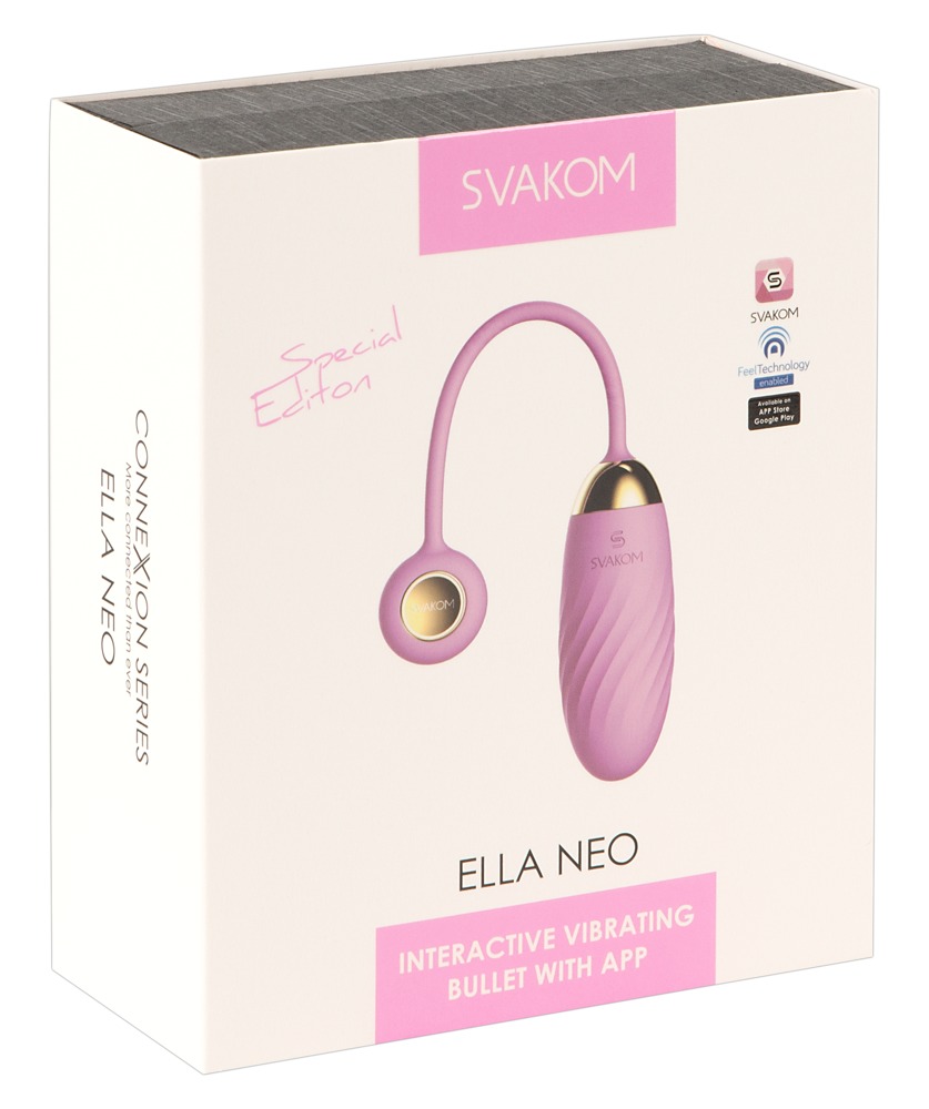 E-shop Svakom Ella Neo - smart, vibrating egg (pink)