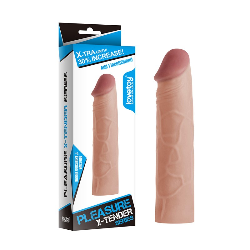 E-shop Lovetoy Pleasure X-Tender Sleeve 1 - návlek na penis