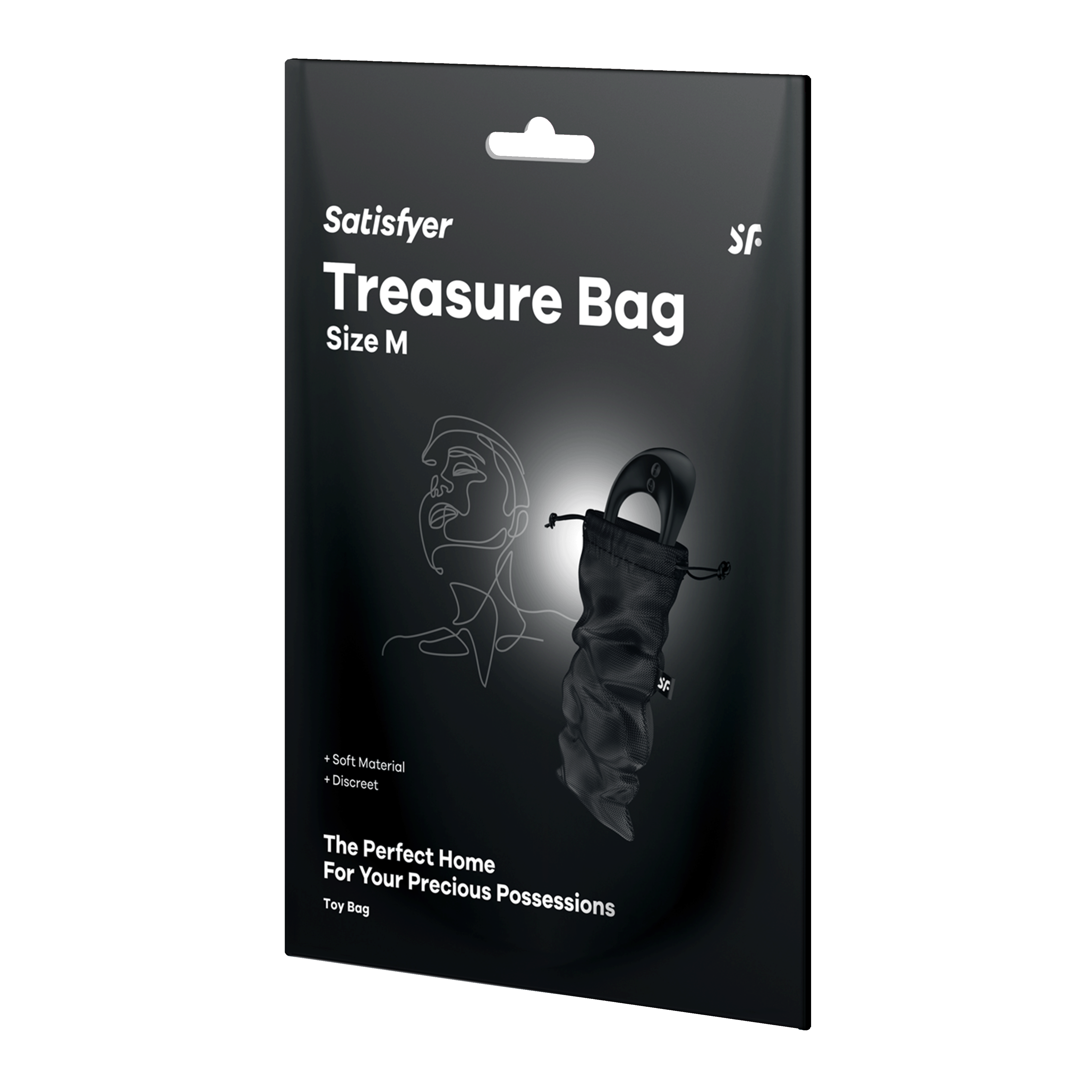 E-shop Satisfyer Treasure Bag M - čierna