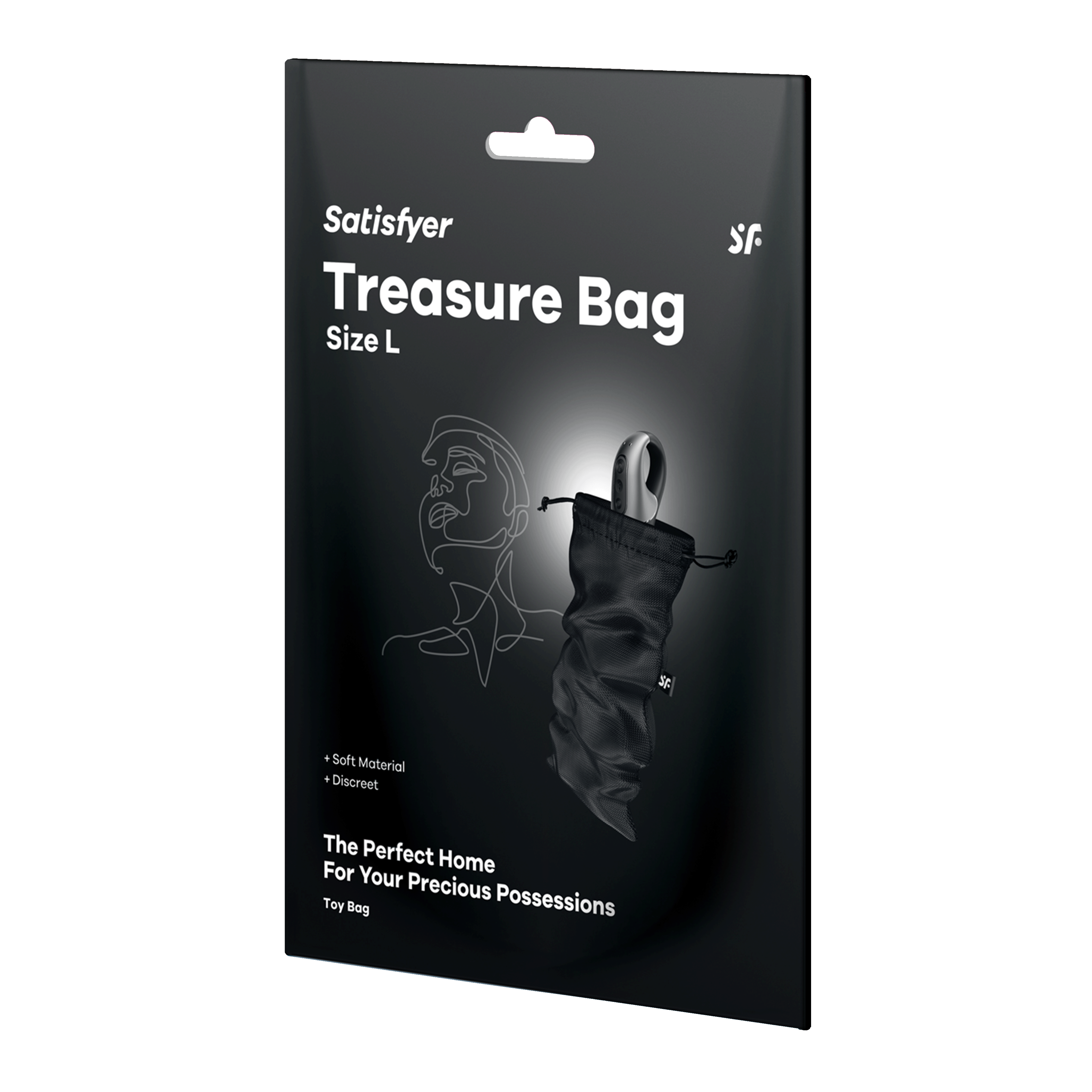 E-shop Satisfyer Treasure Bag L - čierna
