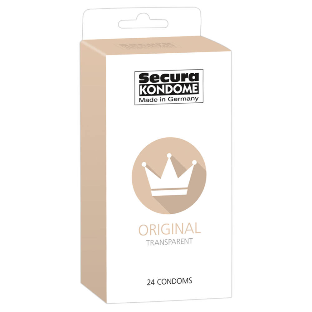 E-shop Secura Original - priehľadné kondómy (24 ks)