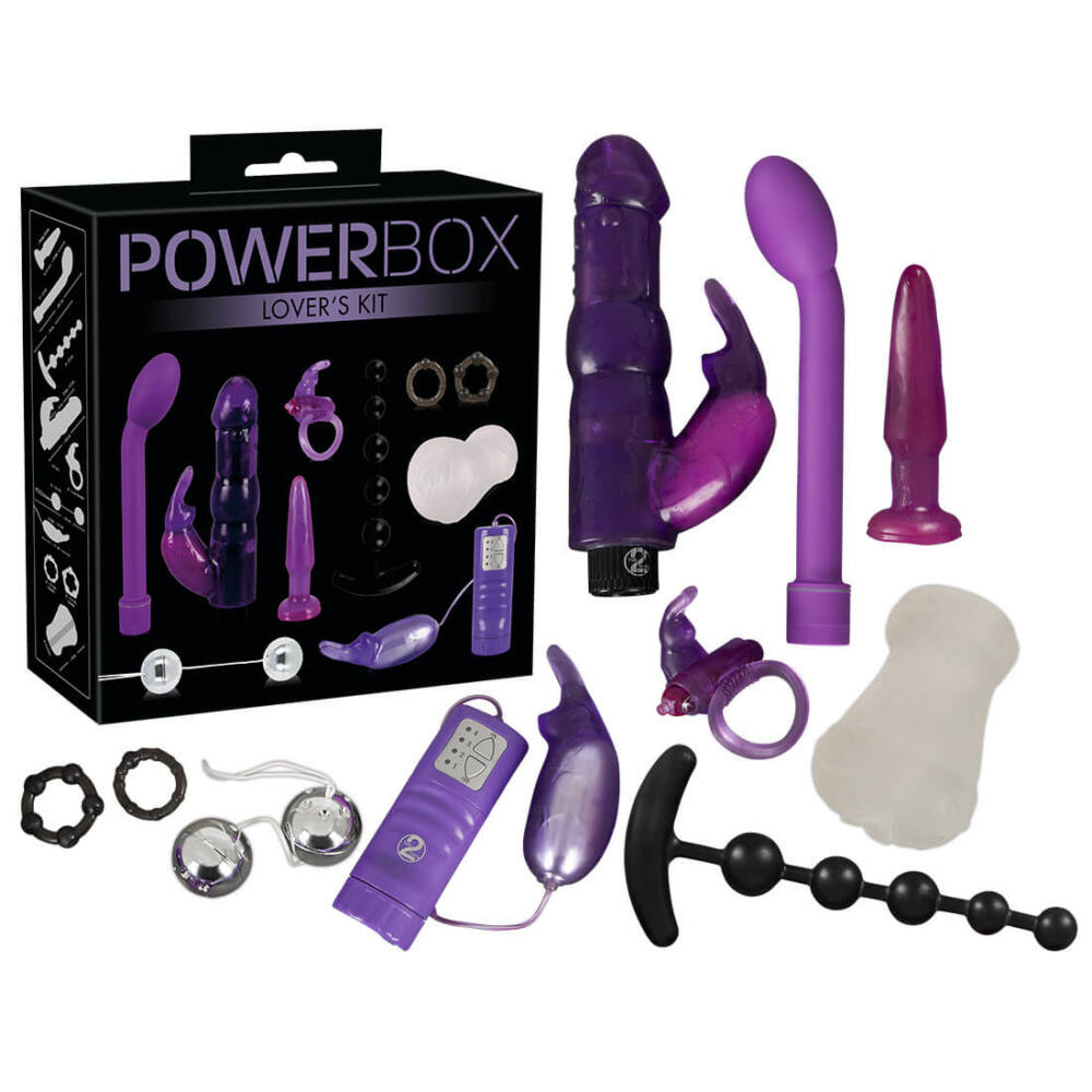 E-shop You2Toys Power Box Lover´s Kit – sada erotických pomôcok (10 dielna)