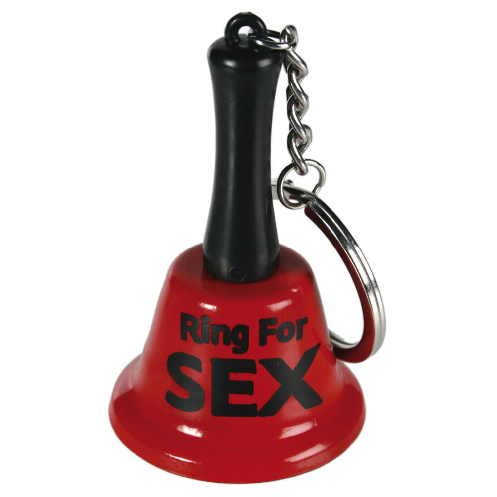 E-shop OOTB Ringing for Sex – prívesok na klúče, zvonček na sex (červeno-čierny)