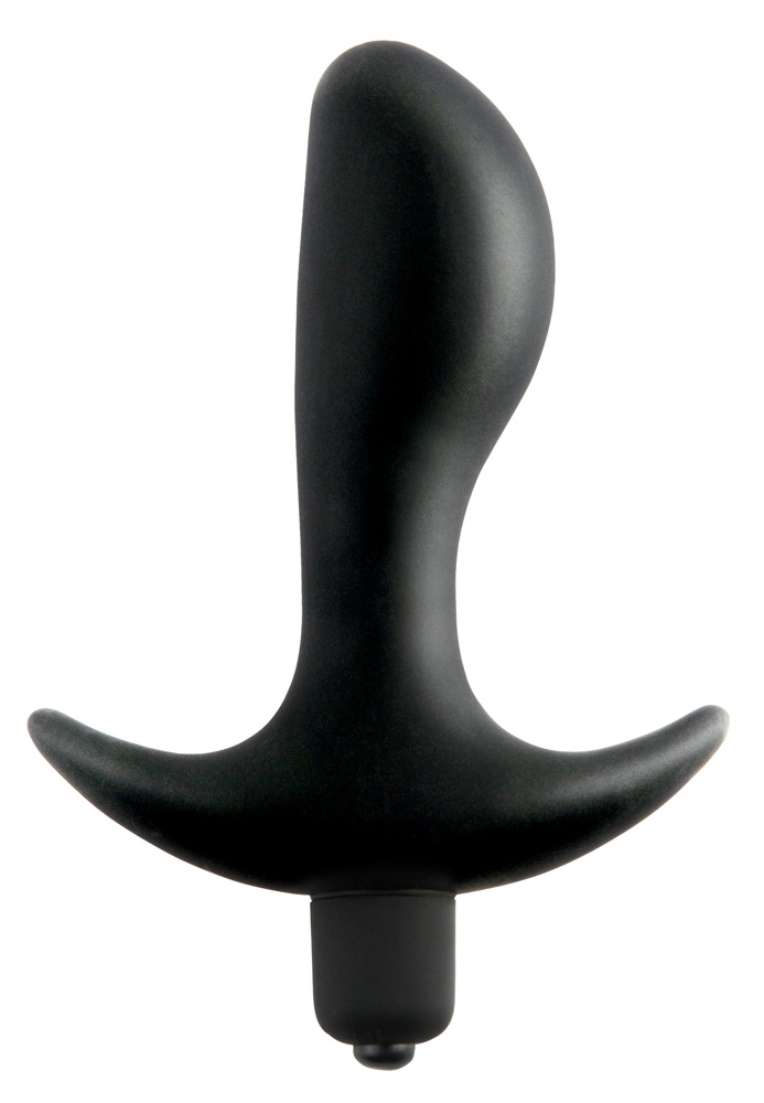 E-shop analfantasy perfect plug - waterproof silicone prostate vibrator (black)