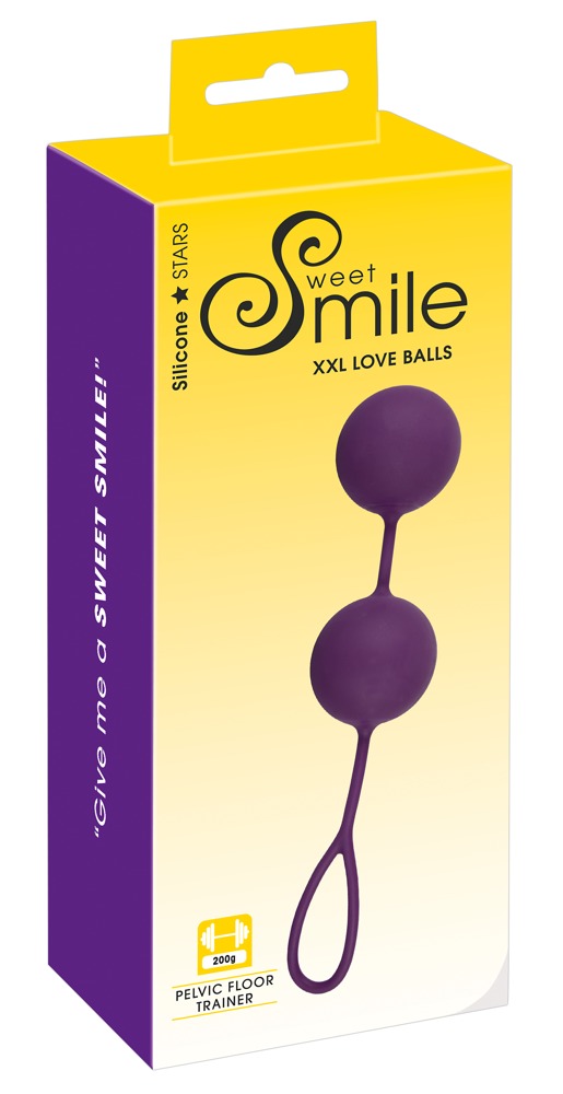 E-shop SWEET SMILE XXL Balls - XXL venušine guličky (fialové)