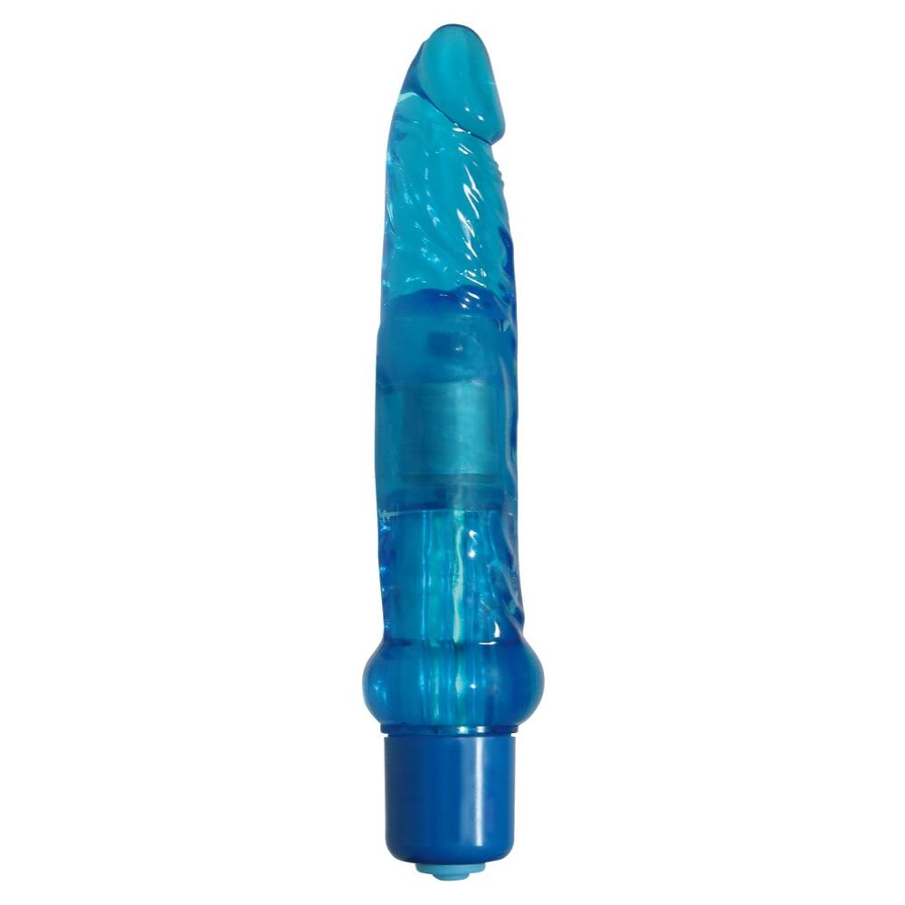 E-shop You2Toys Jelly Anal - realistický vibrátor modrý (17,5 cm)