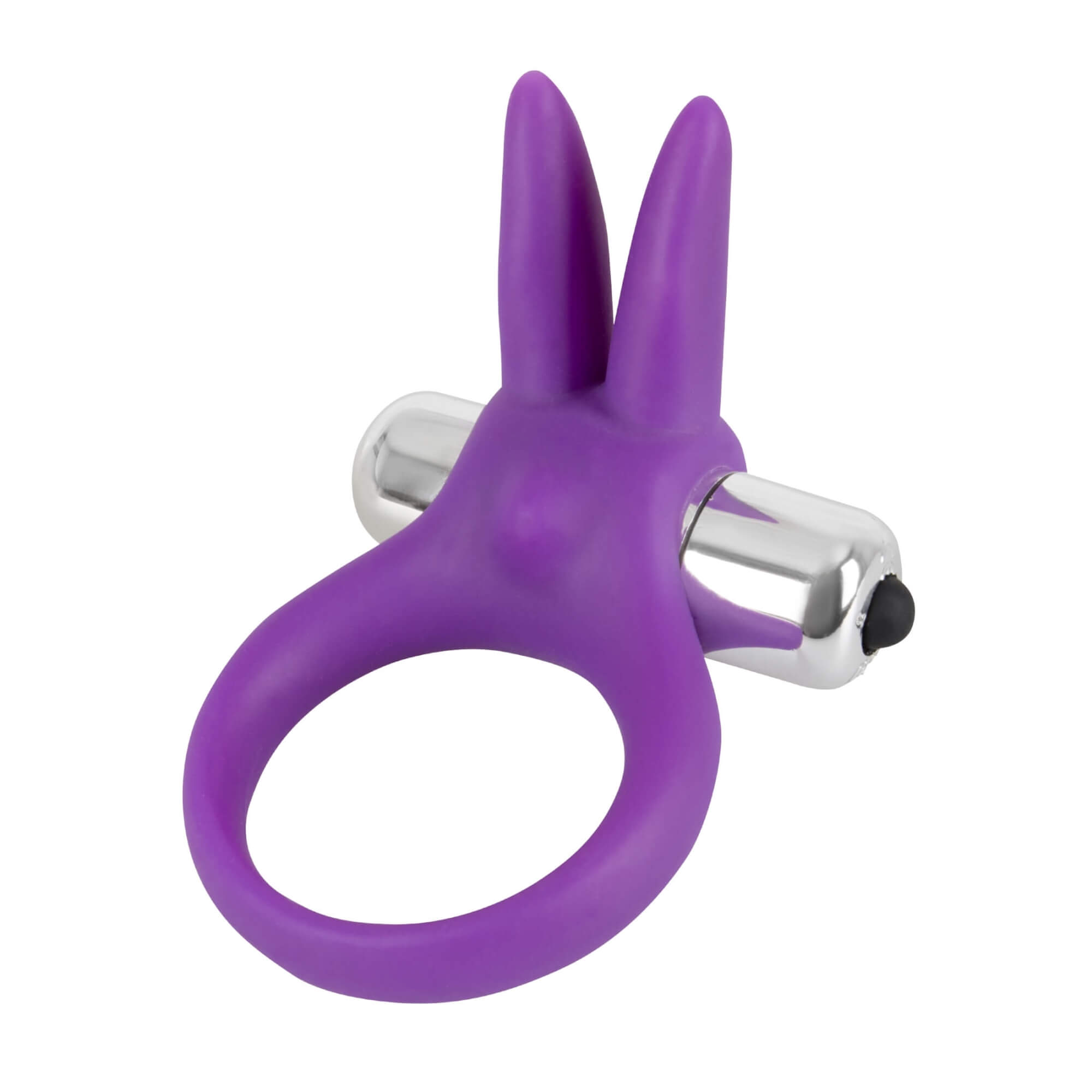 E-shop SMILE Rabbit - vibračný krúžok na penis (fialový)