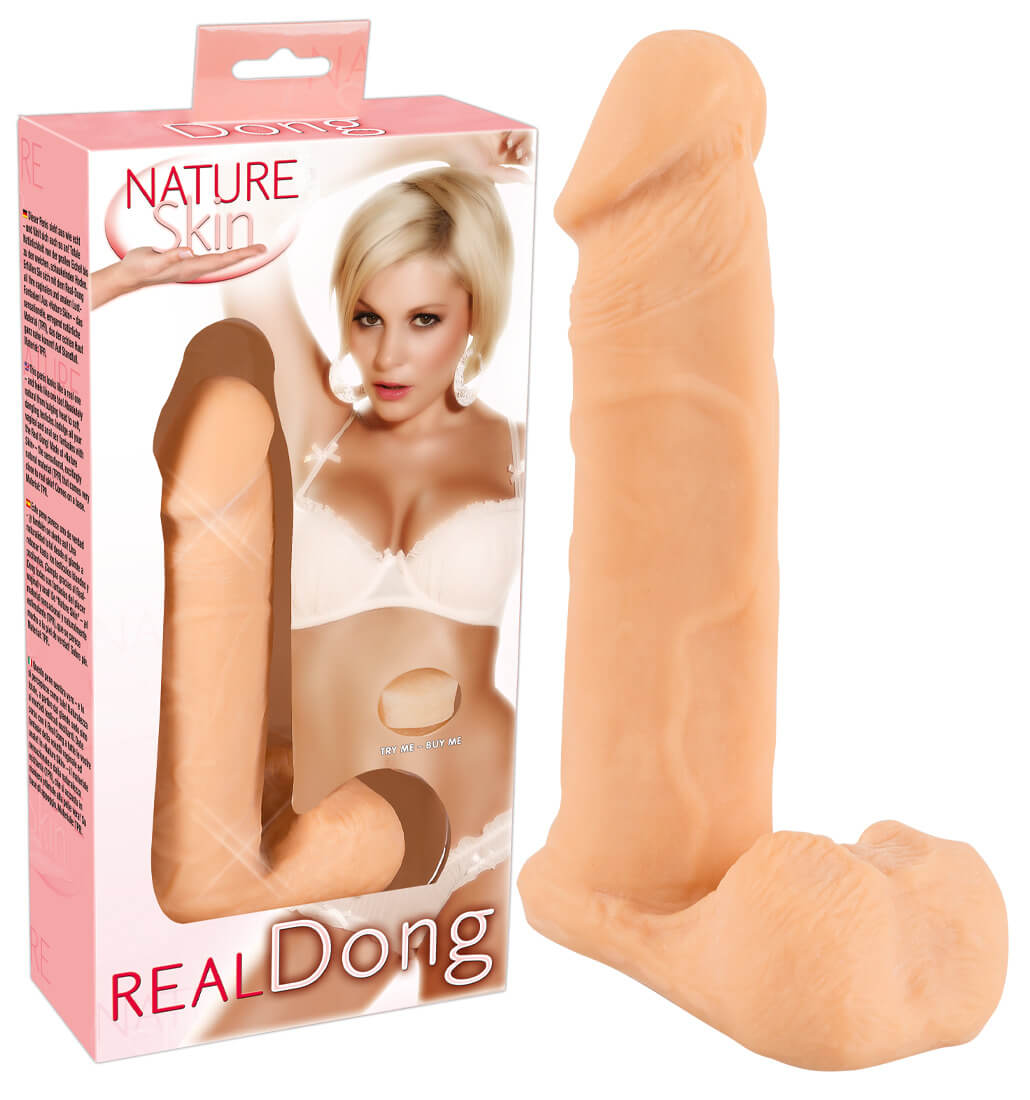 E-shop Nature skin Real dong - realistické dildo