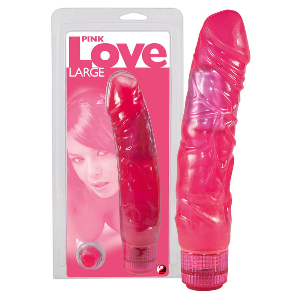 E-shop You2Toys Pink Love Large - realistický vibrátor (22 cm)