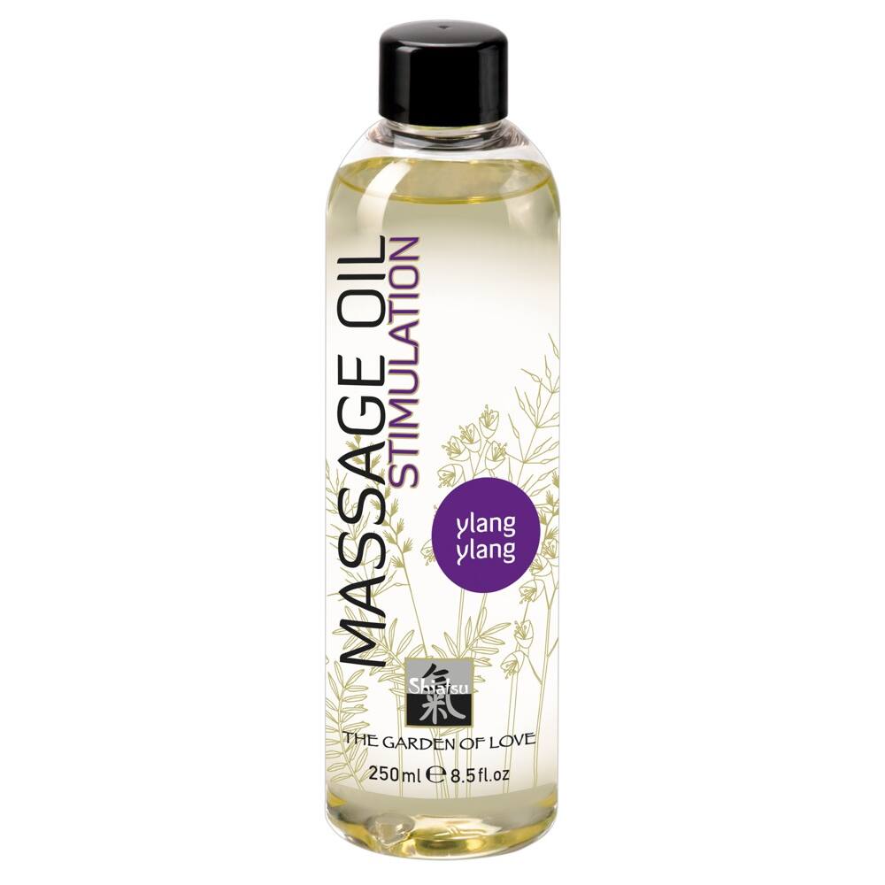 E-shop Shiatsu Massage Oil Stimulation Ylang Ylang - masážny olej (250ml)