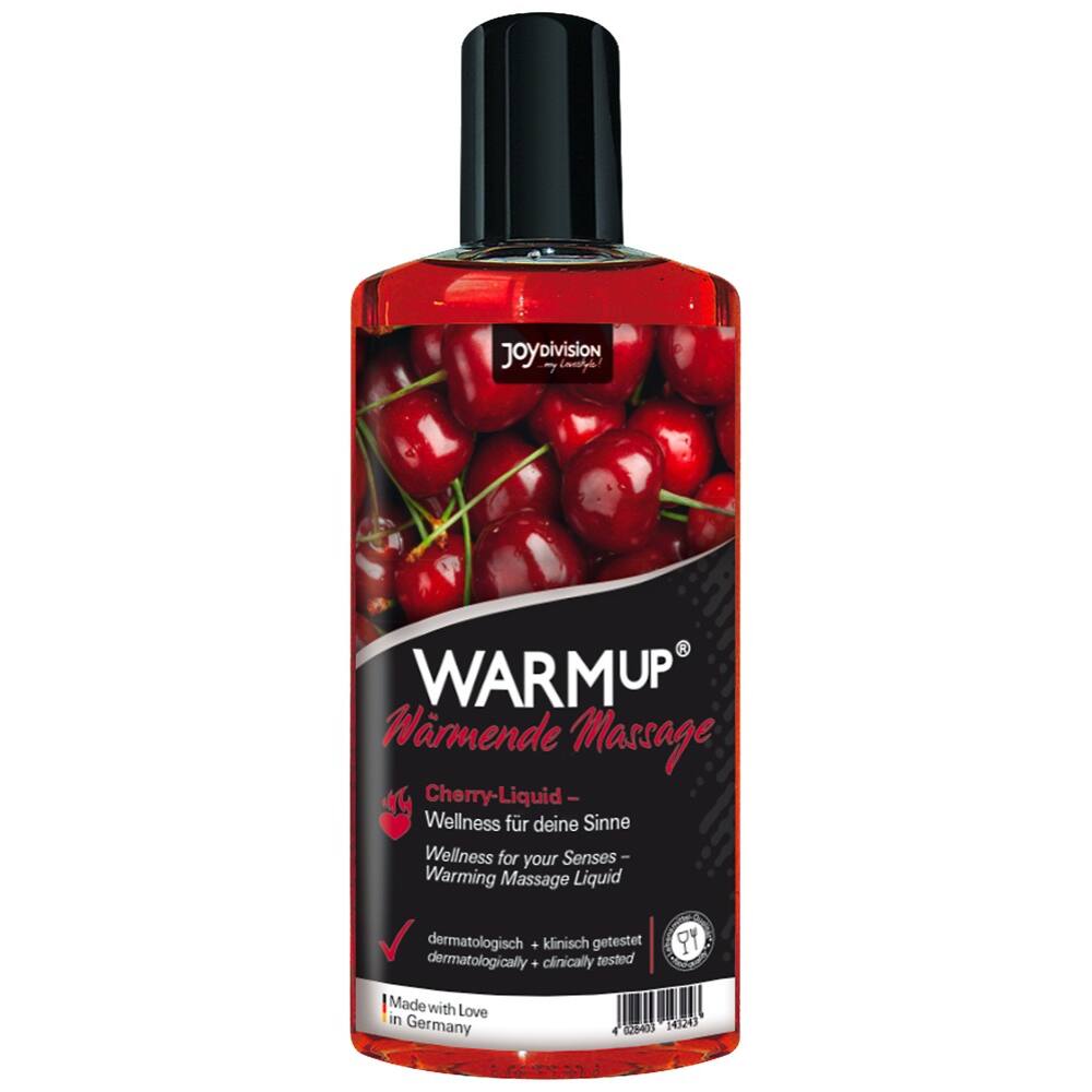 E-shop JoyDivision Warm Up Cherry - hrejivý masážny olej čerešňový (150ml)
