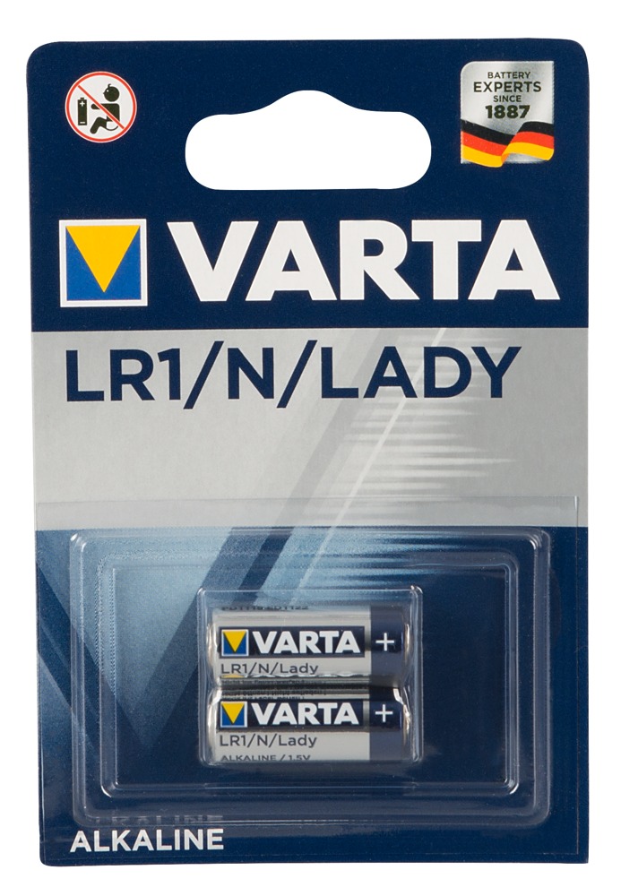 E-shop VARTA 2 LR1 N Batteries - alkalické batérie typu N LR1 (2ks)
