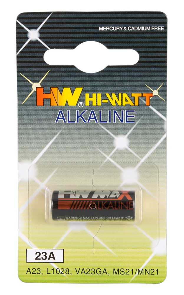 E-shop HW Hi Watt Alkaline LR23A - alkalické batérie LR23A (1ks)