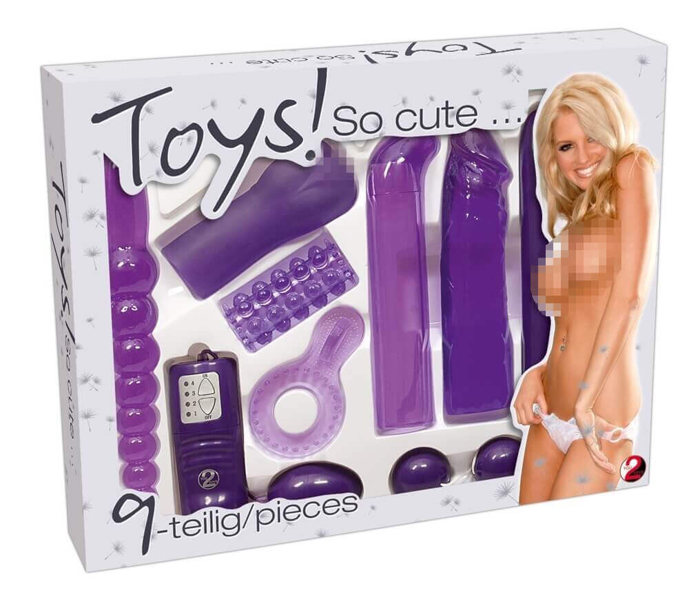 E-shop You2Toys So Cute - sada erotických pomôcok (9 dielna)