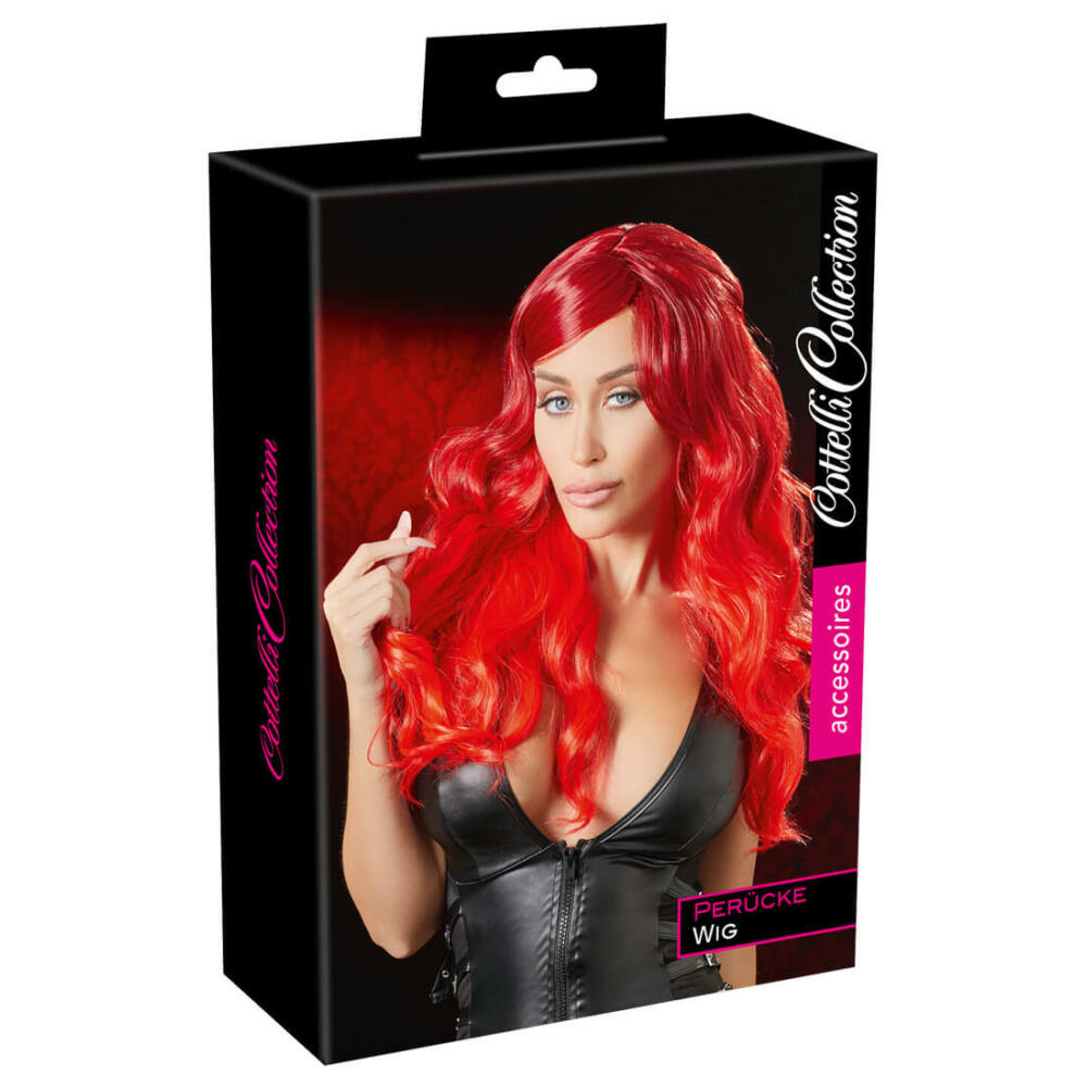 E-shop Cottelli Wig Wavy Long Red