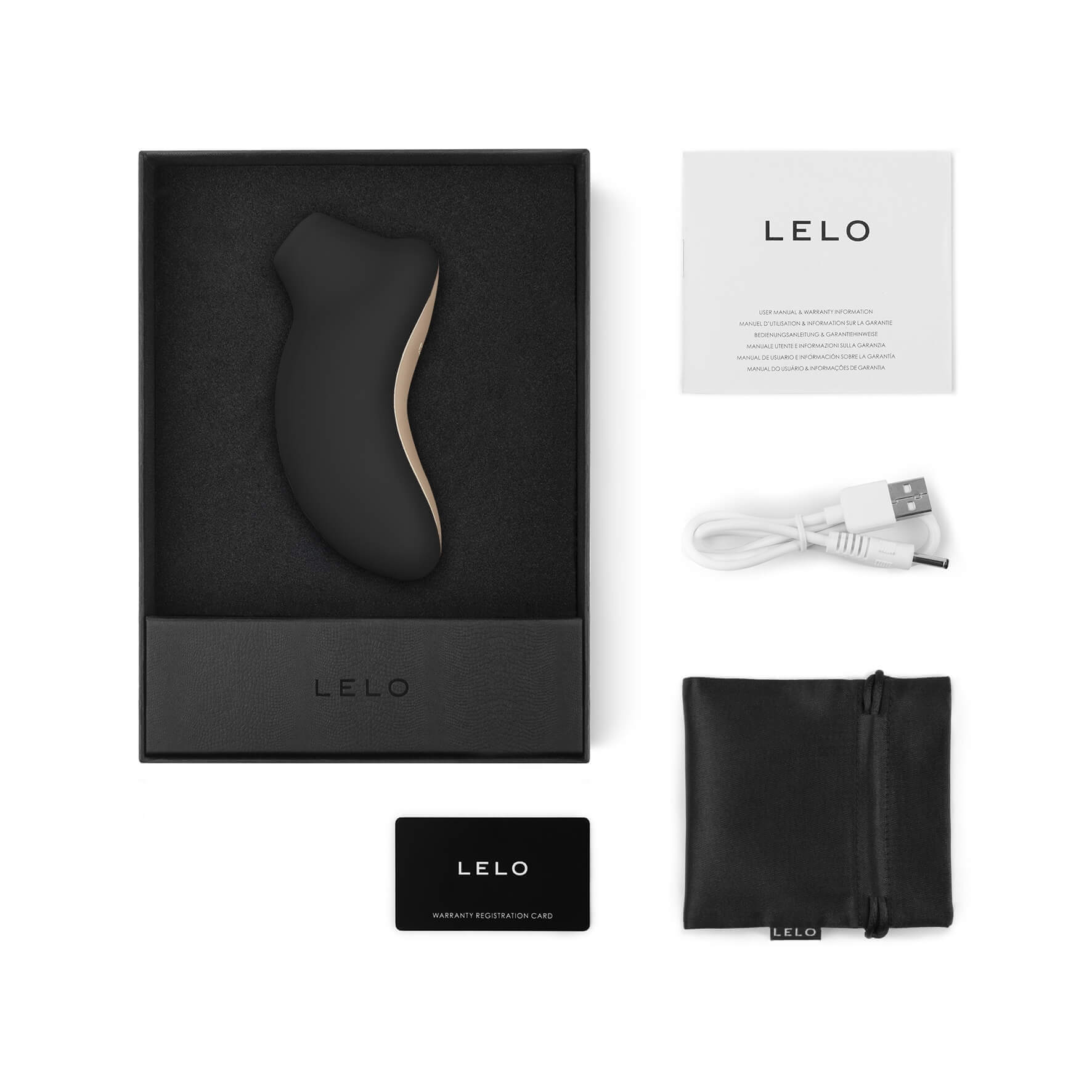 E-shop LELO Sona – stimulátor klitorisu so zvukovými vlnami (čierny)