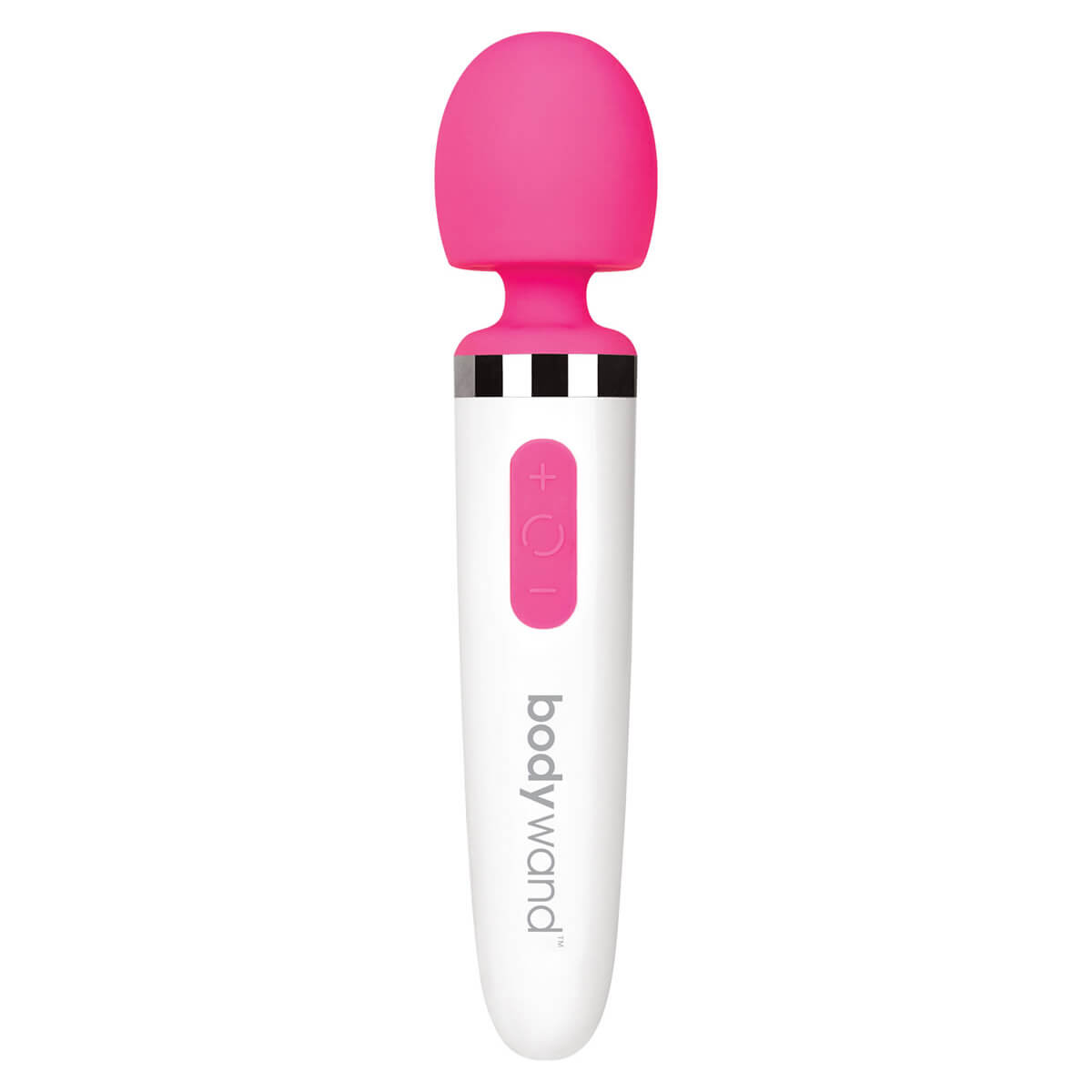 E-shop Bodywand Aqua Mini – mini vodotesný masážny vibrátor (pink-biely)