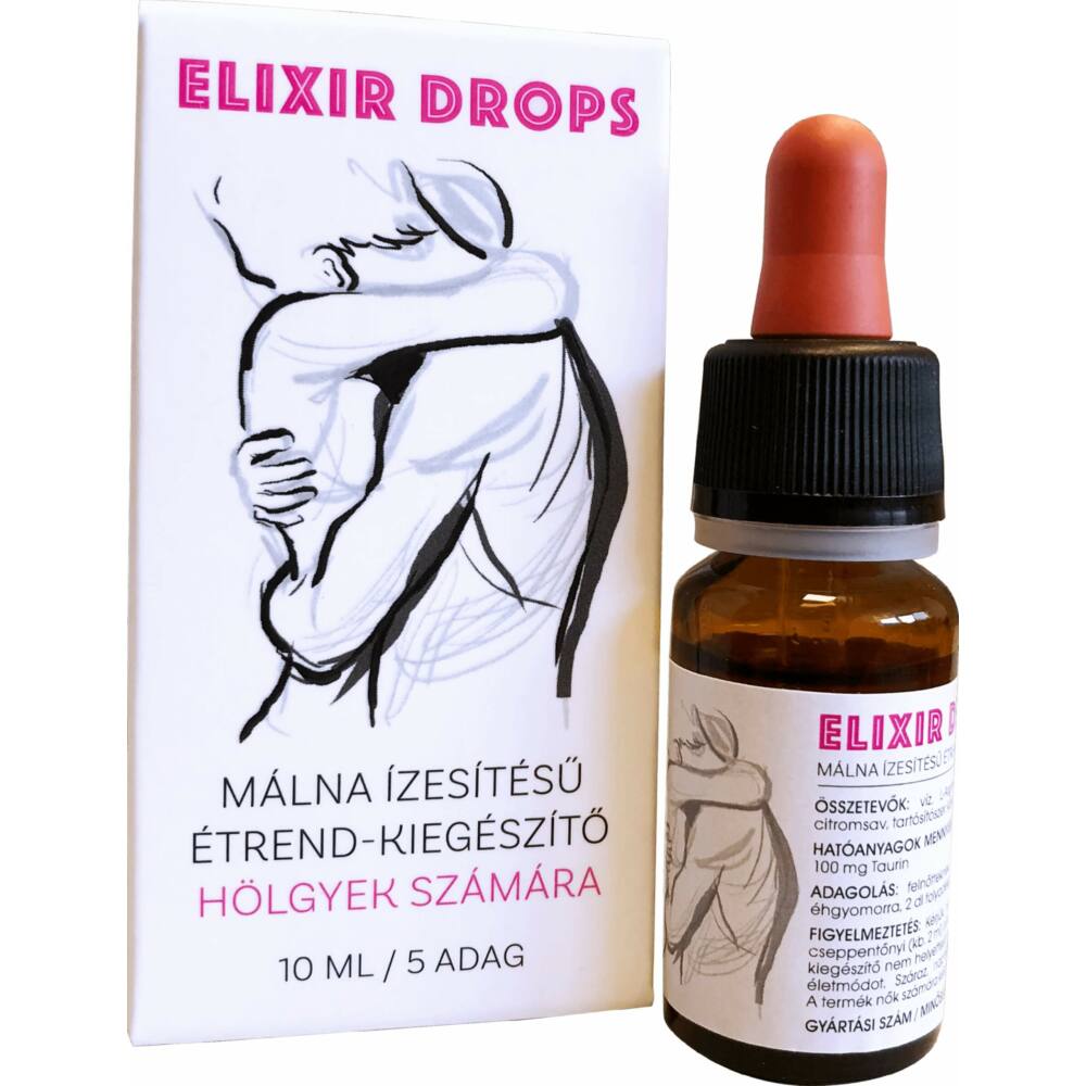 E-shop Elixír - výživový doplnok na rastlinnej báze, pre ženy (10 ml) – malina
