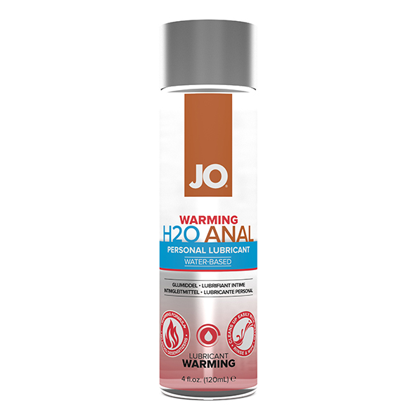 E-shop JO H2O Anal Warming - análny lubrikant s hrejivým účinkom (120ml)