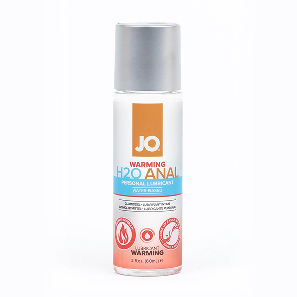 E-shop JO H2O Anal Warming - hrejivý análny lubrikant na báze vody (60ml)