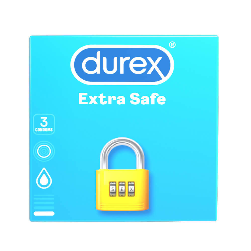 E-shop Durex extra safe - bezpečné kondómy (3 ks)