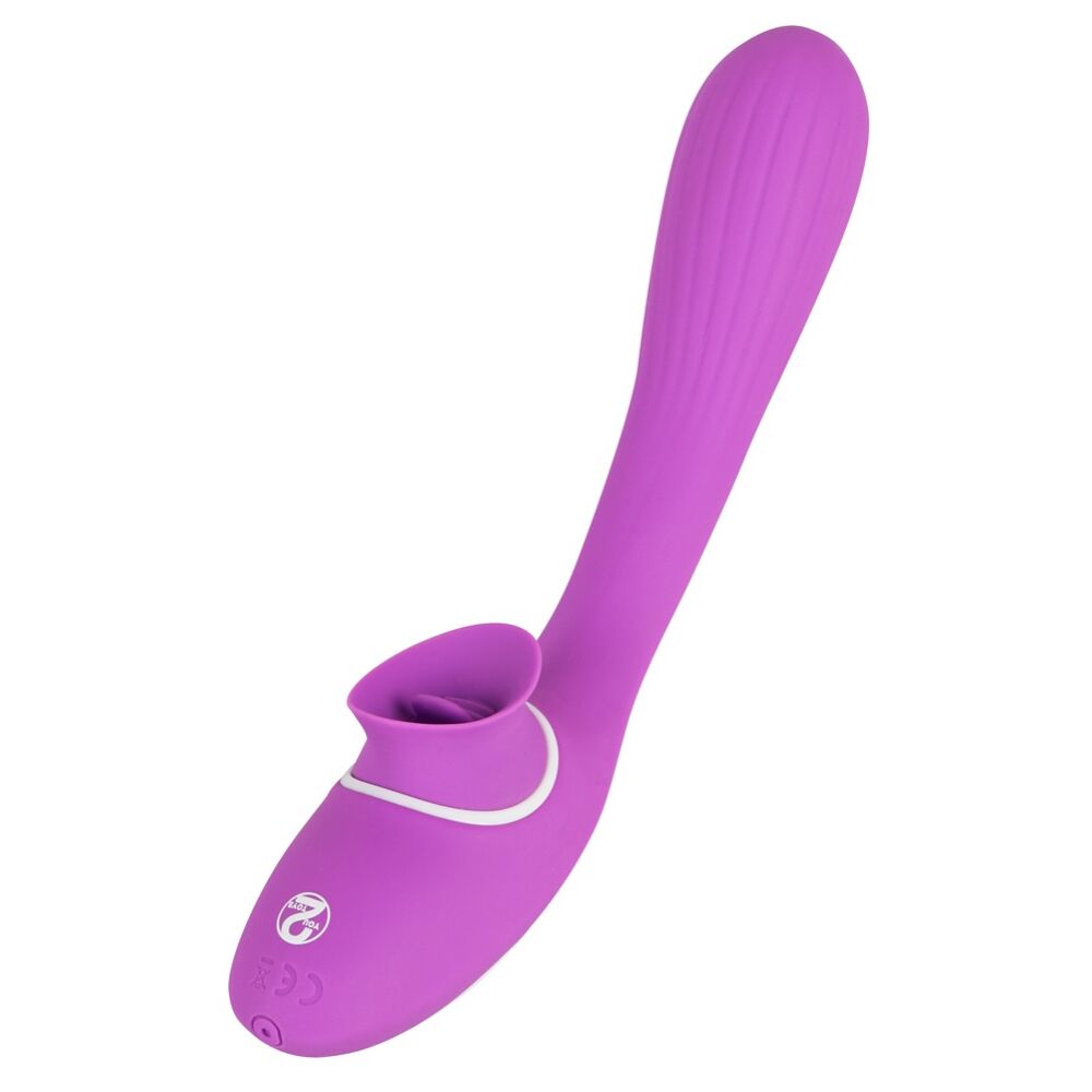 E-shop You2Toys - 2-Function Vibe - nabíjací, ohybný vibrátor na klitoris a vagínu (ružový)